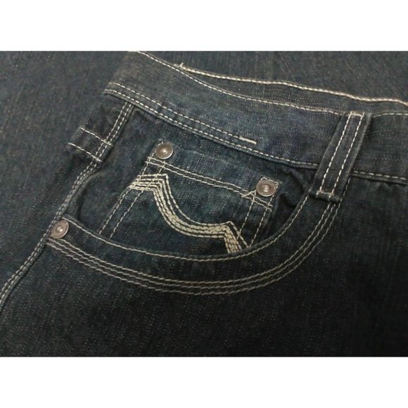 Marx & Dutch Unisex Jeans (40x32) Classic Fit Comfort Straight Legs Medium Wash - Picture 9 of 16